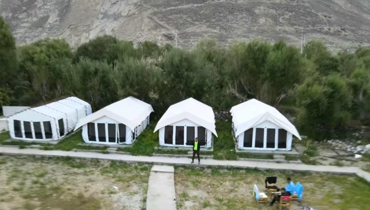 Nubra Vista Camp Charāsa Exterior foto